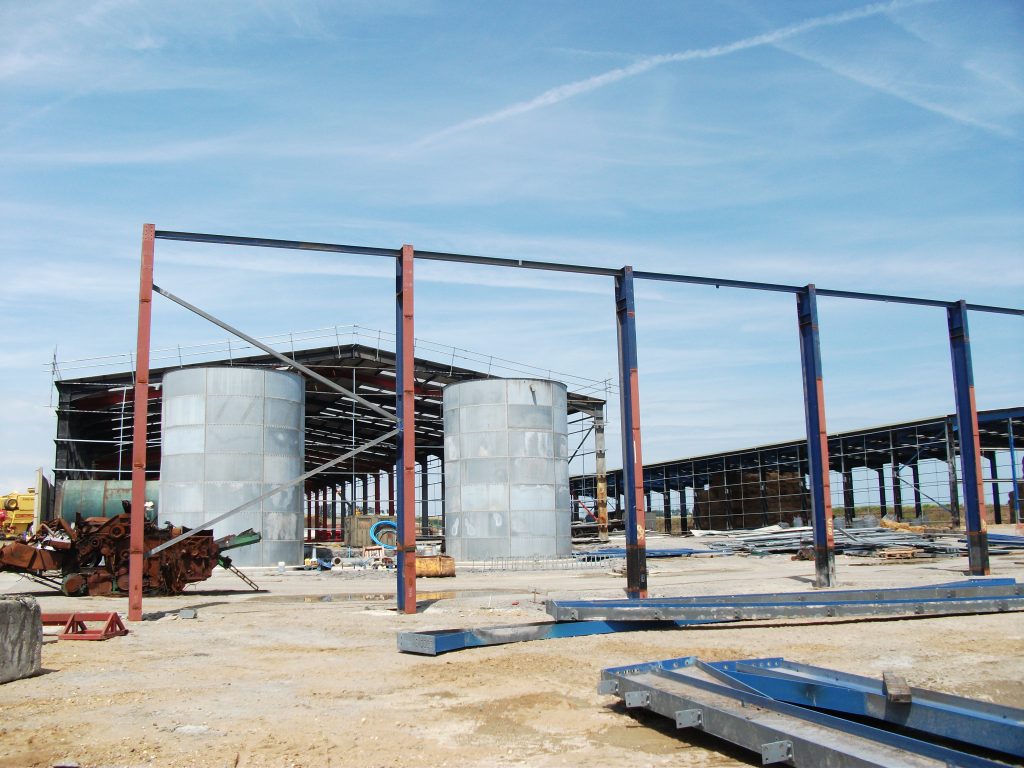 building and warehouse construction
