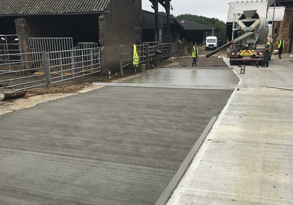 farm concreting concrete civil engineering