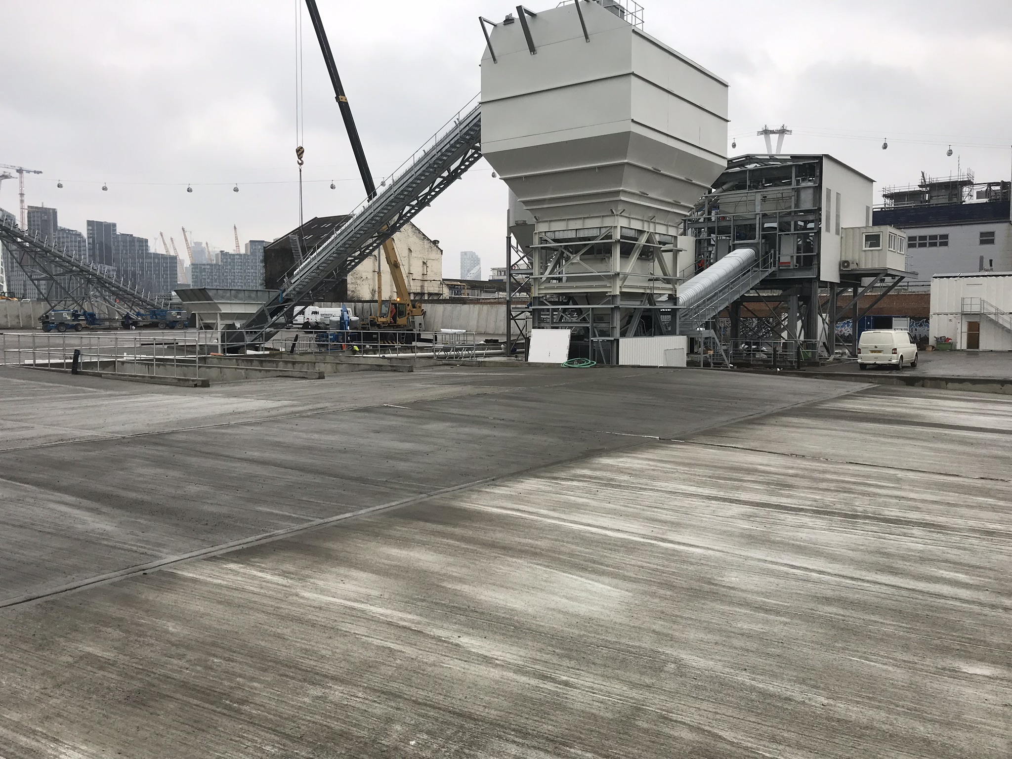 concrete batching plant construction